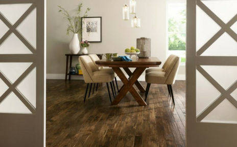 Armstrong Hardwood in Dining Room